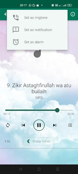 Zikir & Doa Penenang Jiwa Screenshot 3
