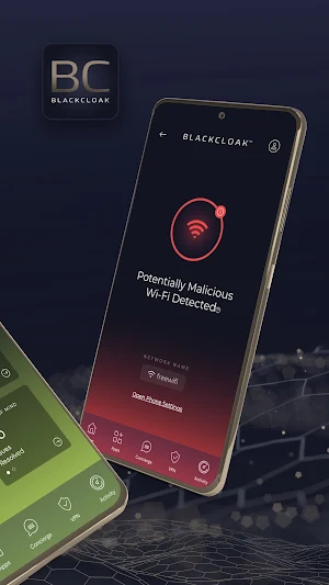 BlackCloak Screenshot 1