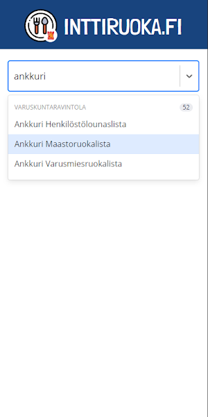 Inttiruoka Screenshot 0