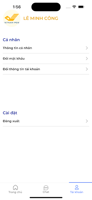 Nhân viên BĐ Screenshot 2