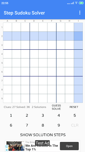 Sudoku Solver with Explainer Screenshot 0