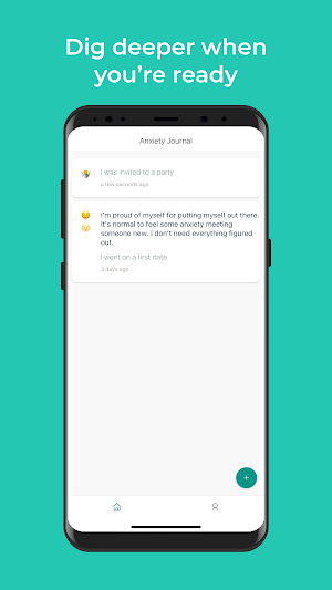 Anxiety Journal: CBT Prompts Screenshot 3