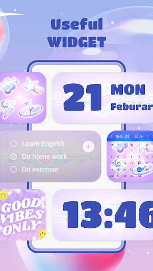 Photowidget: Aesthetic Themes Screenshot 1