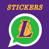My LA Lakers Stickers WhatsApp