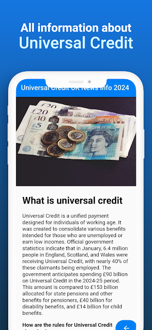 Universal Credit: News & Info Screenshot 2