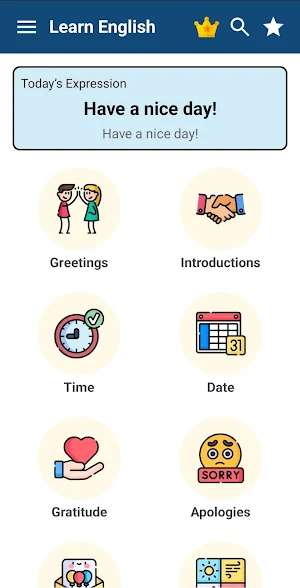 Learn English 3700 Phrases Screenshot 0