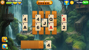 Solitaire Tripeaks card puzzle Screenshot 1