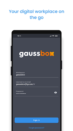 Gauss Box Mobile Screenshot 0