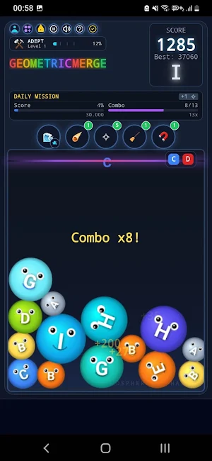 Geometric Merge Screenshot 1