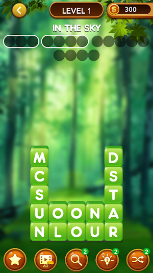 Word Heaps - Connect the Stack Screenshot 1