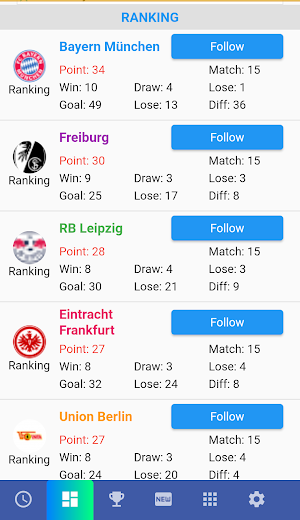 Bundesliga Match Schedule 2023 Screenshot 1