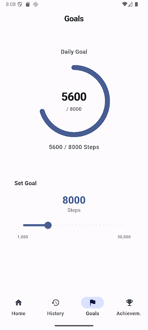 Walktive: Step Tracker & Goals Screenshot 3