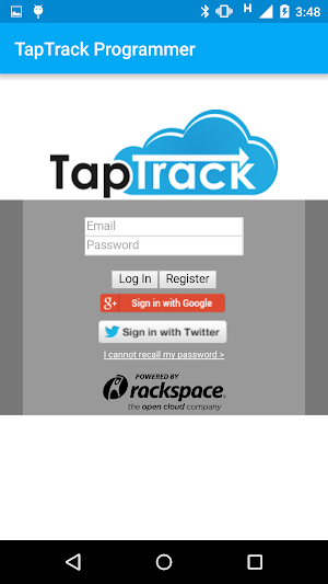 TapTrack Platform Programmer Screenshot 1