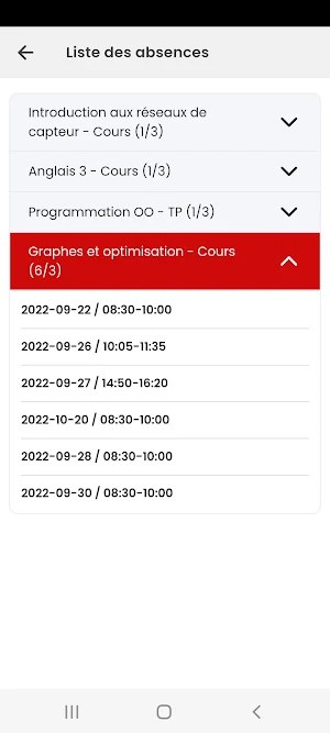 Smart IPEIG Etudiant Screenshot 3