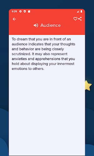 Dreams Dictionary Screenshot 2