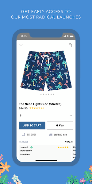 Chubbies Shorts Screenshot 1