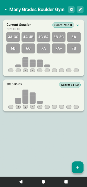 Boulder Logger Screenshot 3