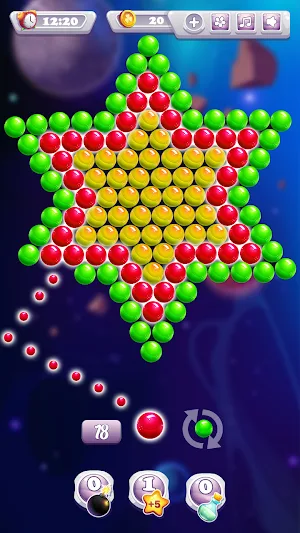 Bubble Shooter Game Screenshot 1