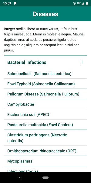 Pocket Guide for Poultry Diseases Screenshot 2