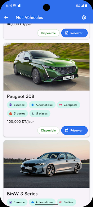 Moudhaffer Location de Voiture Screenshot 1