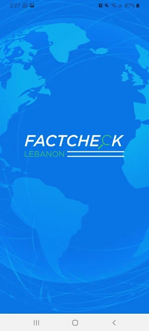 Factcheck Lebanon Screenshot 0
