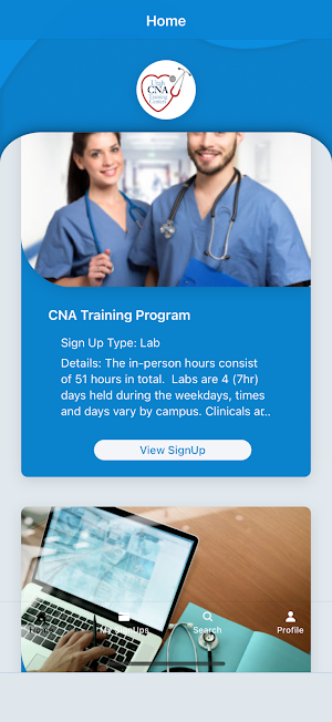 Utah CNA Mobile App Screenshot 1
