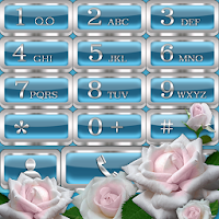 White Roses Dialer theme