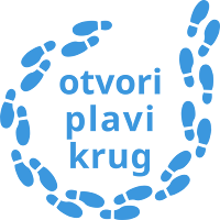 Otvori plavi krug