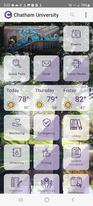 Chatham University App screenshot 4