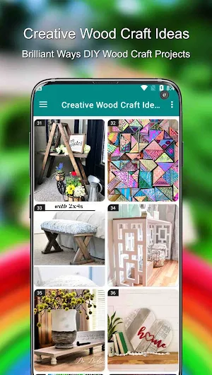 Creative Wood Craft Ideas Screenshot 2