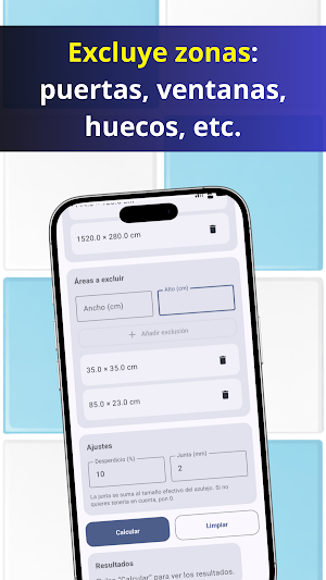 Calculadora de Azulejos Pro Screenshot 2