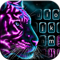 Gleamy Tiger Keyboard Theme