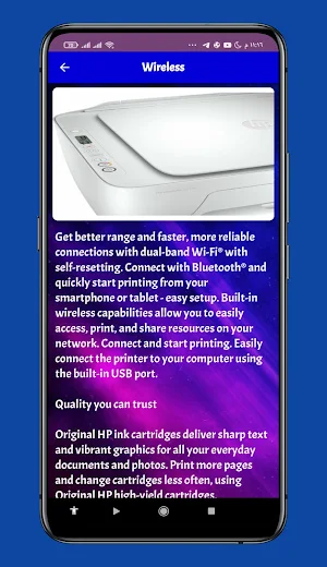 hp deskjet 2710 printer guide Screenshot 0