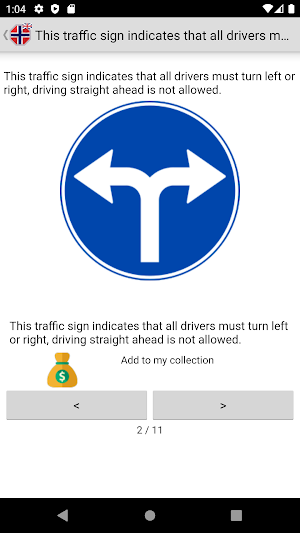Road and traffic signs of Norway Screenshot 2