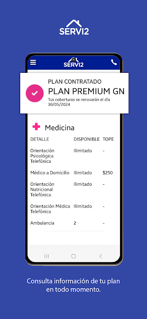 Servi2 Clientes Screenshot 2
