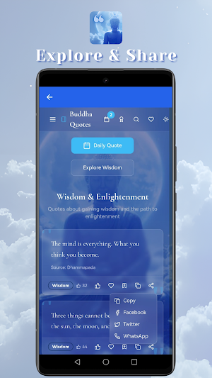 Buddha Quotes+: Wisdom & Peace Screenshot 1