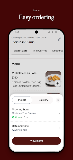 Chokdee Thai Cuisine of Manor Screenshot 2