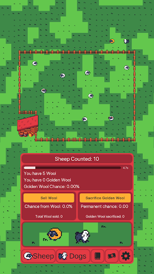 Idle Sheep Counting Screenshot 0