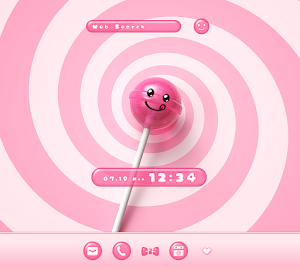 Magical Candy Theme +HOME Screenshot 0