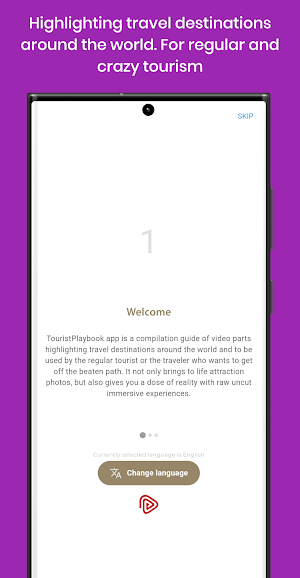 Tourist Playbook Screenshot 0
