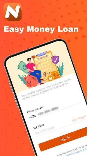Easy Money Loan: safe loan app Screenshot 1