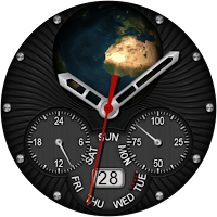 Analog Planet URX01 Watch face