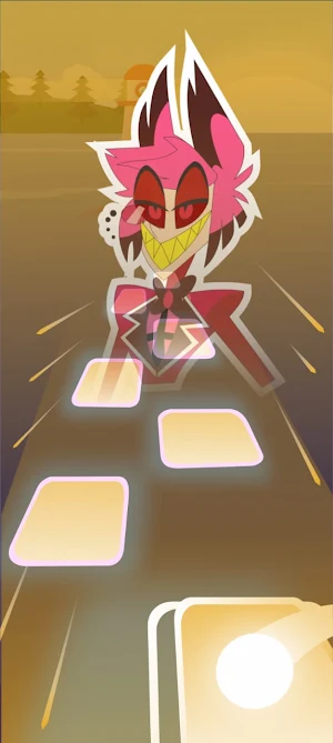 Alastor Tiles Dance Hazbin EDM Screenshot 0