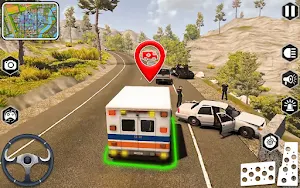 Emergency Ambulance Driving 3D Screenshot 3