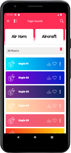 Eagle Sounds Screenshot 2