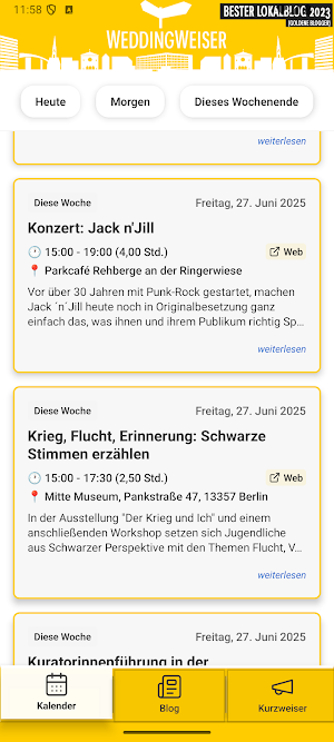 Weddingweiser Screenshot 2