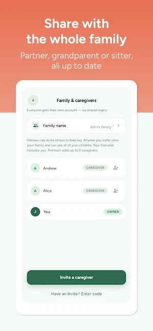 Nesty: Baby Tracker, Sleep Log Screenshot 2