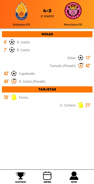 Kings League Resultados Screenshot 1