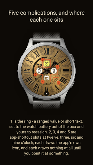 Cogwork Steampunk Watch Face Screenshot 1