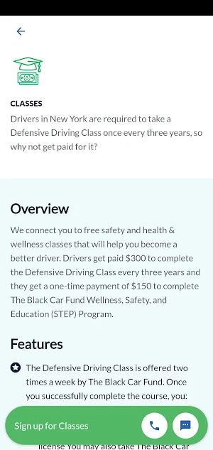Drivers Benefits NY Screenshot 0